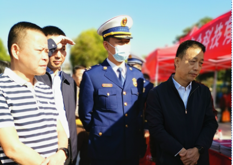 安博体育中国有限公司科技参加河源市 2021 年新《安全生产法》 宣传周
