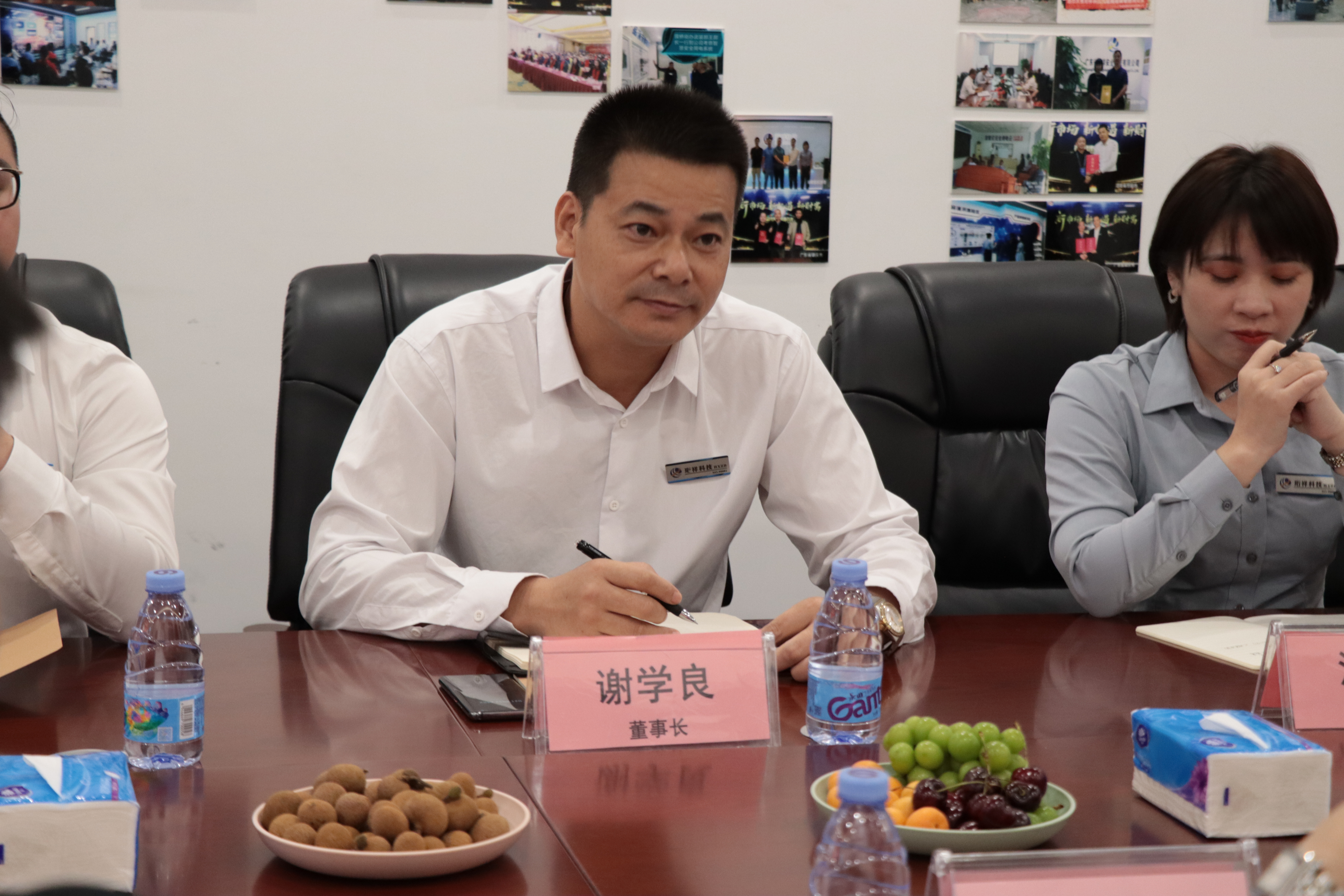 热烈欢迎邯郸魏县一行领导莅临安博体育中国有限公司科技参观考察